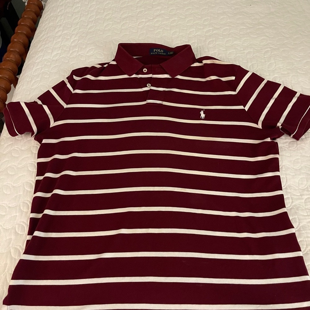 Polo Navy Striped